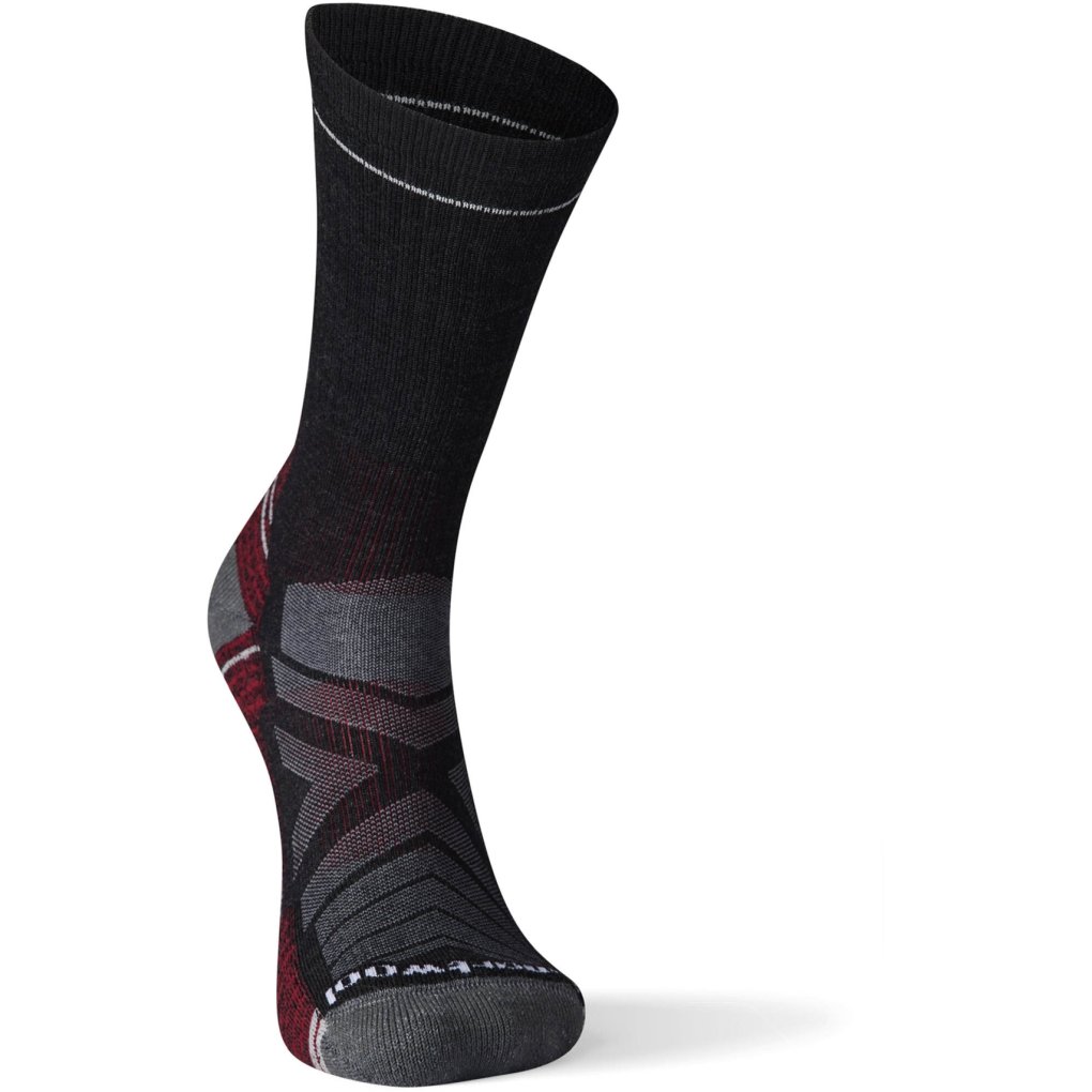 SmartWool Light Cushion Crew Hiking Socks - 003 charcoal