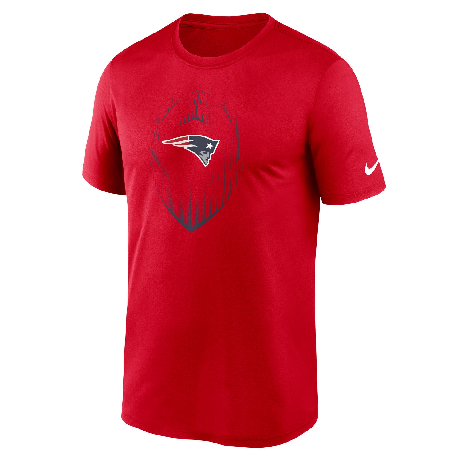 New England Patriots 2024 Icon Nike Legend NFL T-Shirt Red