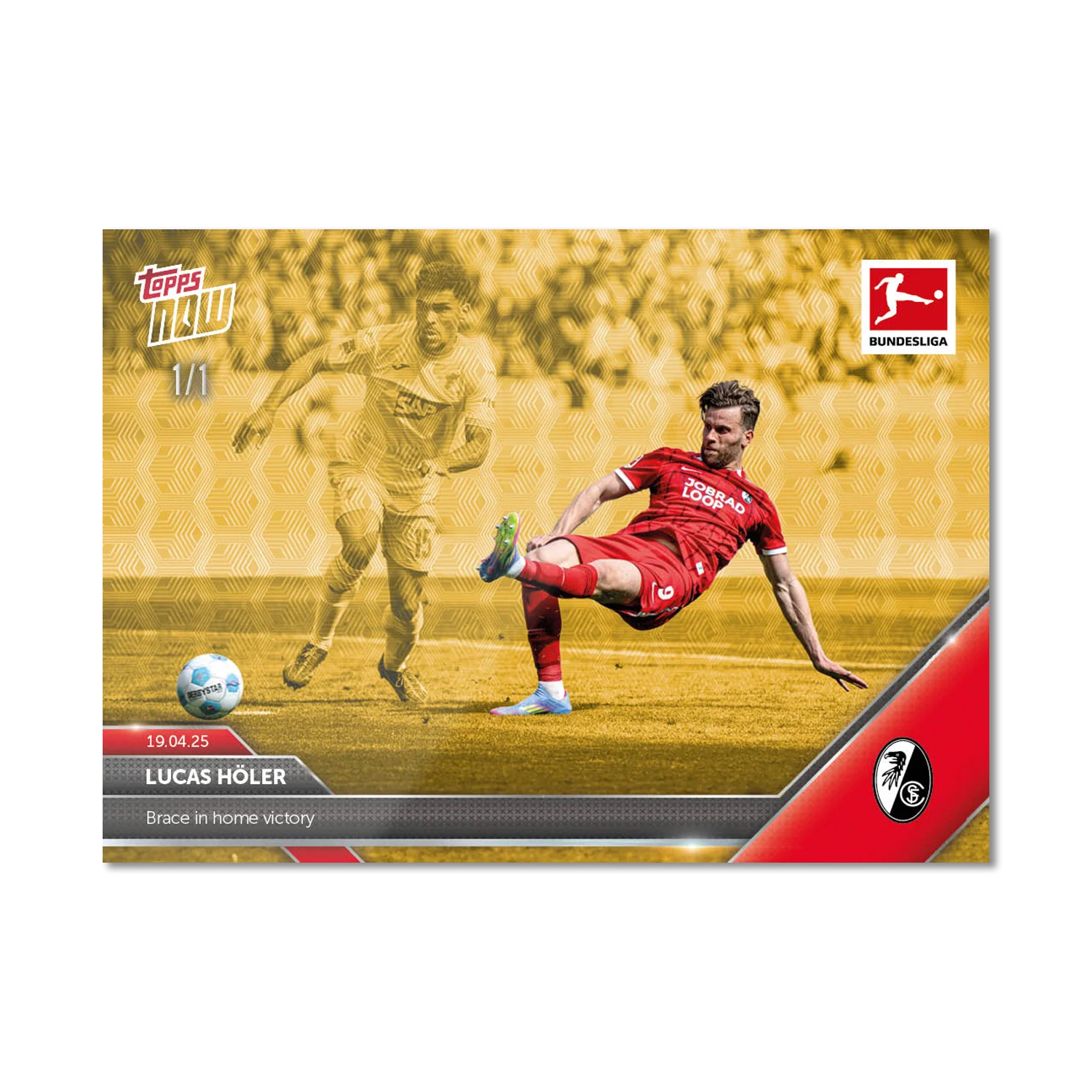 Lucas Höler - 2024-25 Bundesliga Topps NOW® Card 168