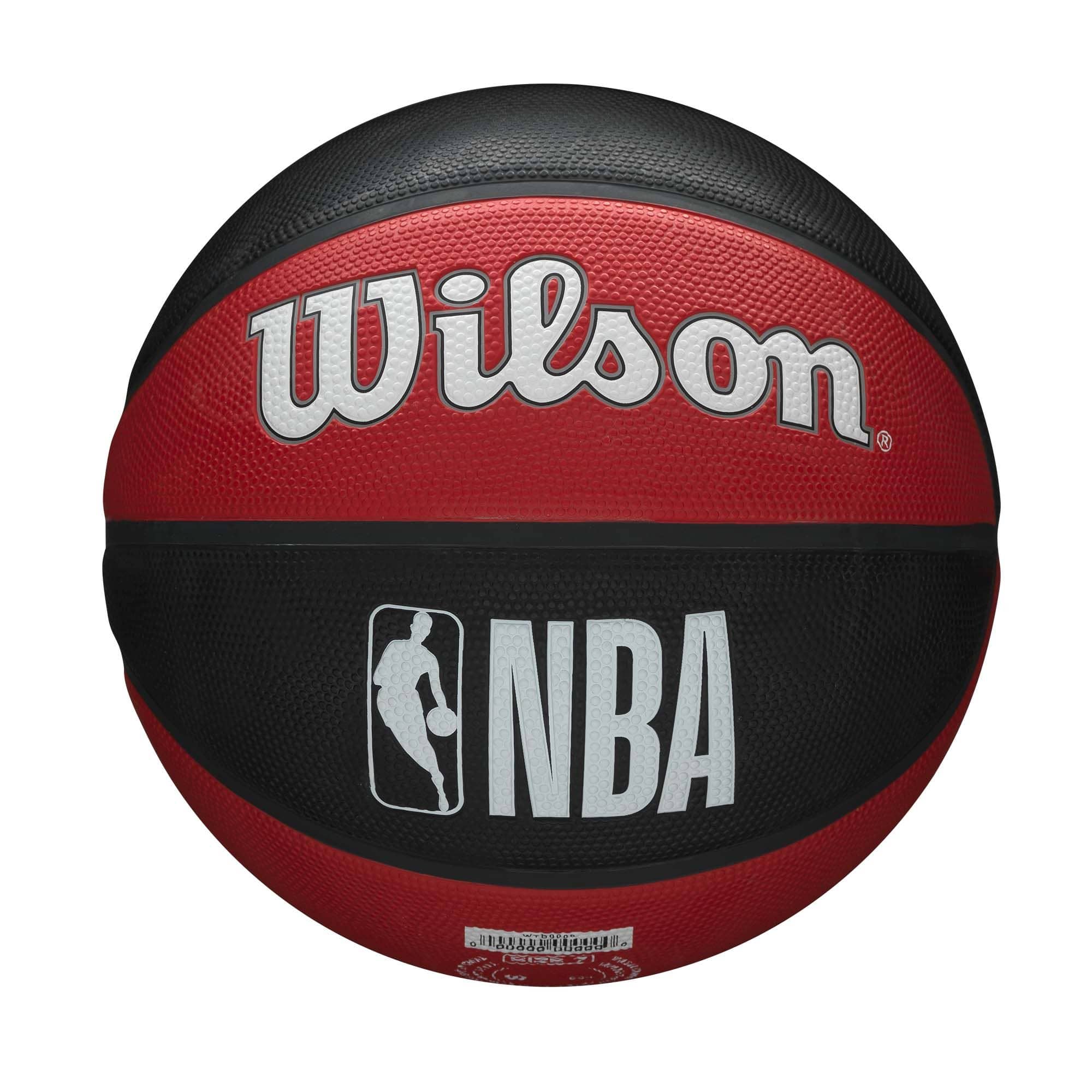 Houston Rockets Team Tribute Wilson NBA Basketball (Size 7)