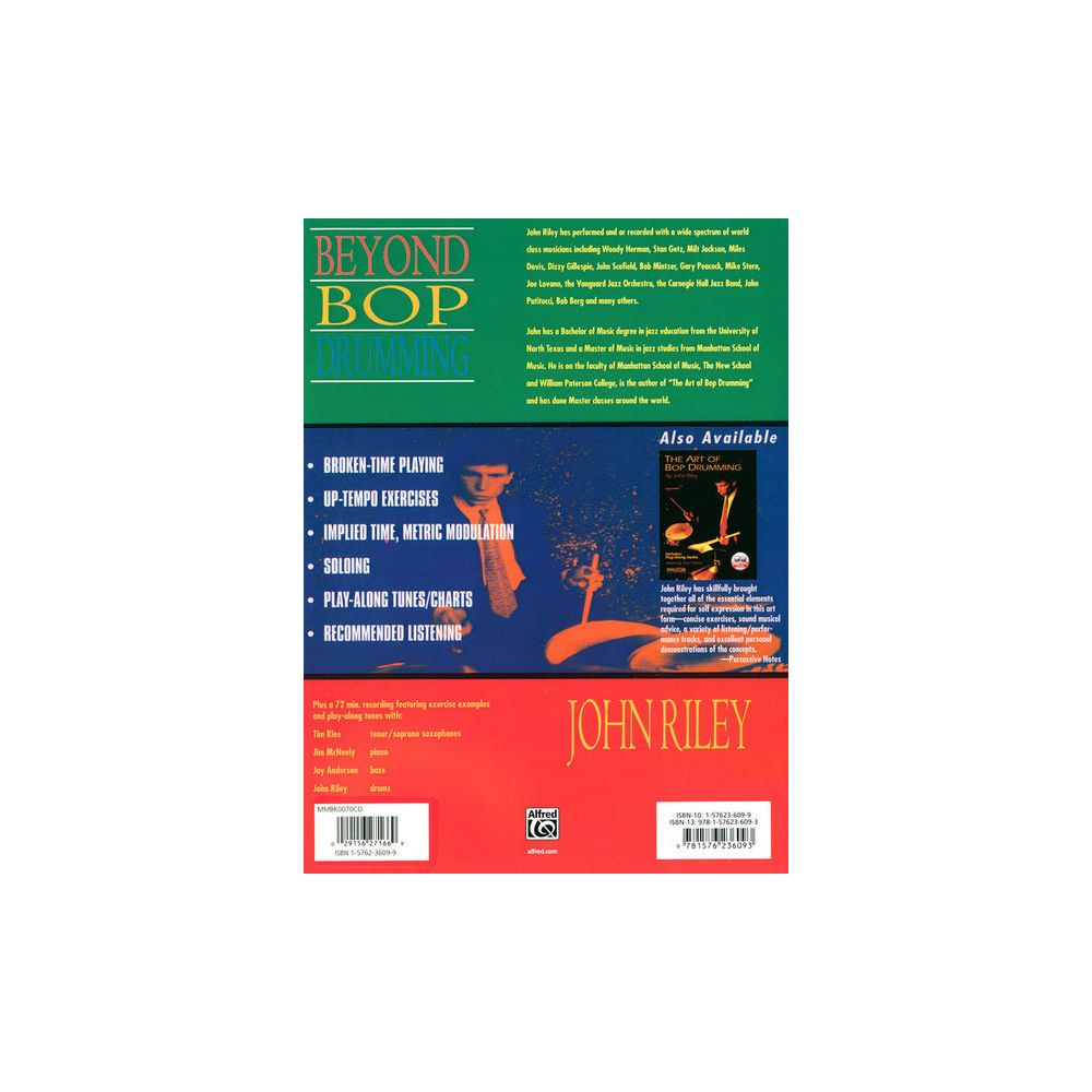 Alfred Music Publishing Beyond Bop Drumming – Thomann Ireland