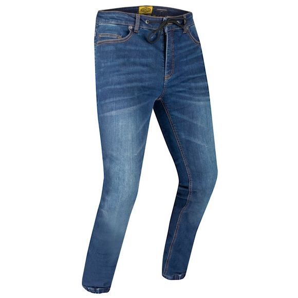Jean Moto Segura HUNKY JOG - Slim - BleuRef : SG1478