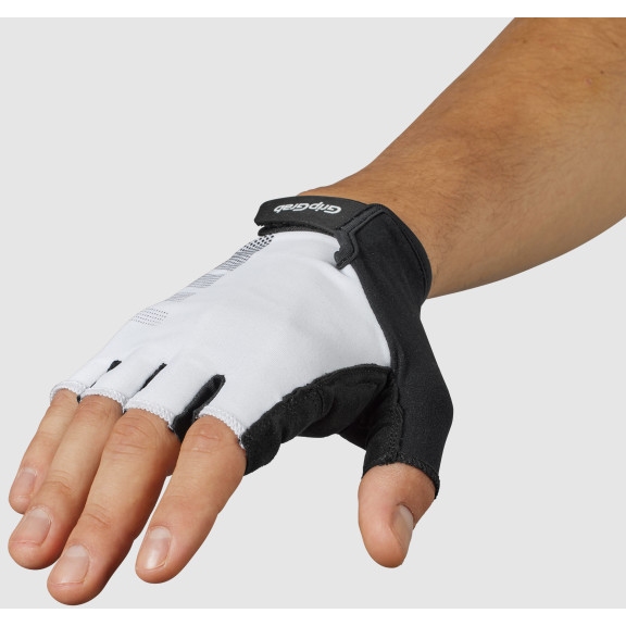 GripGrab RIDE RC Lite Padded Short Finger Gloves - White