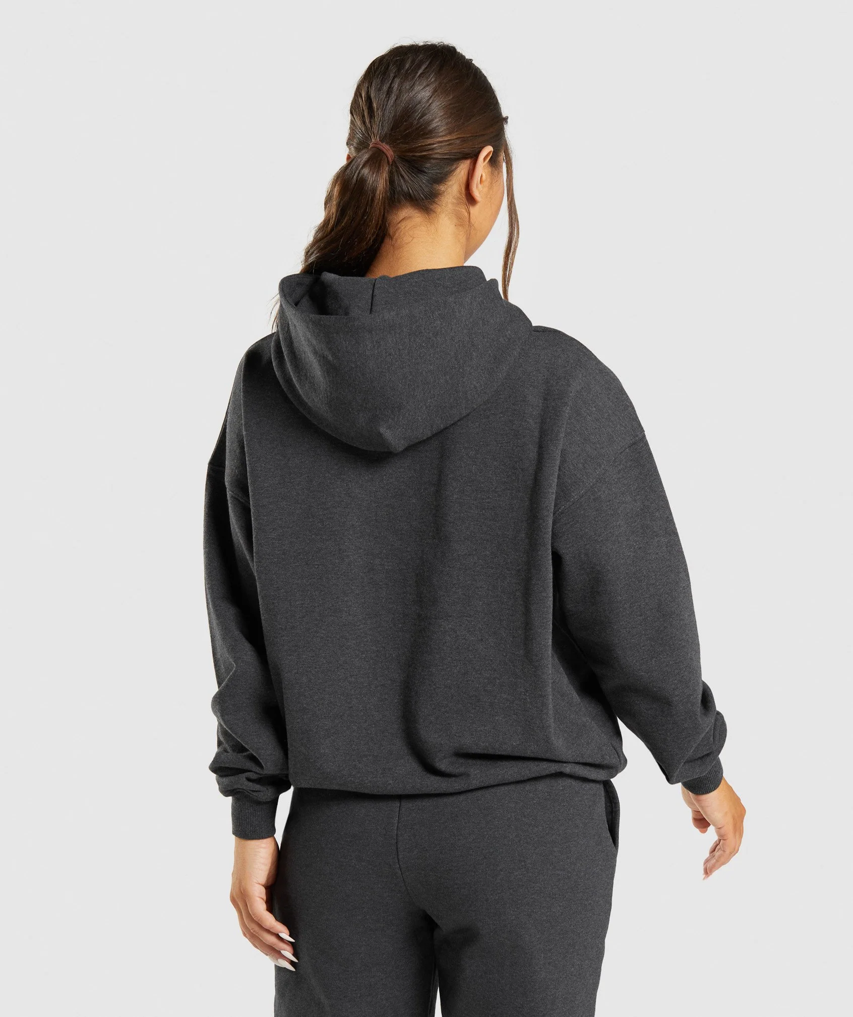 Rest Day Sweats Hoodie Black Marl