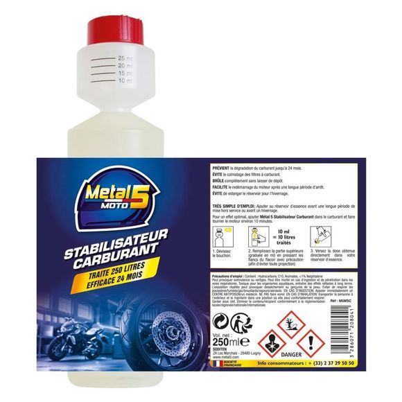 Metal 5 Stabilizer 250 ml UniversalRef: Met0003 / M5Msc-250