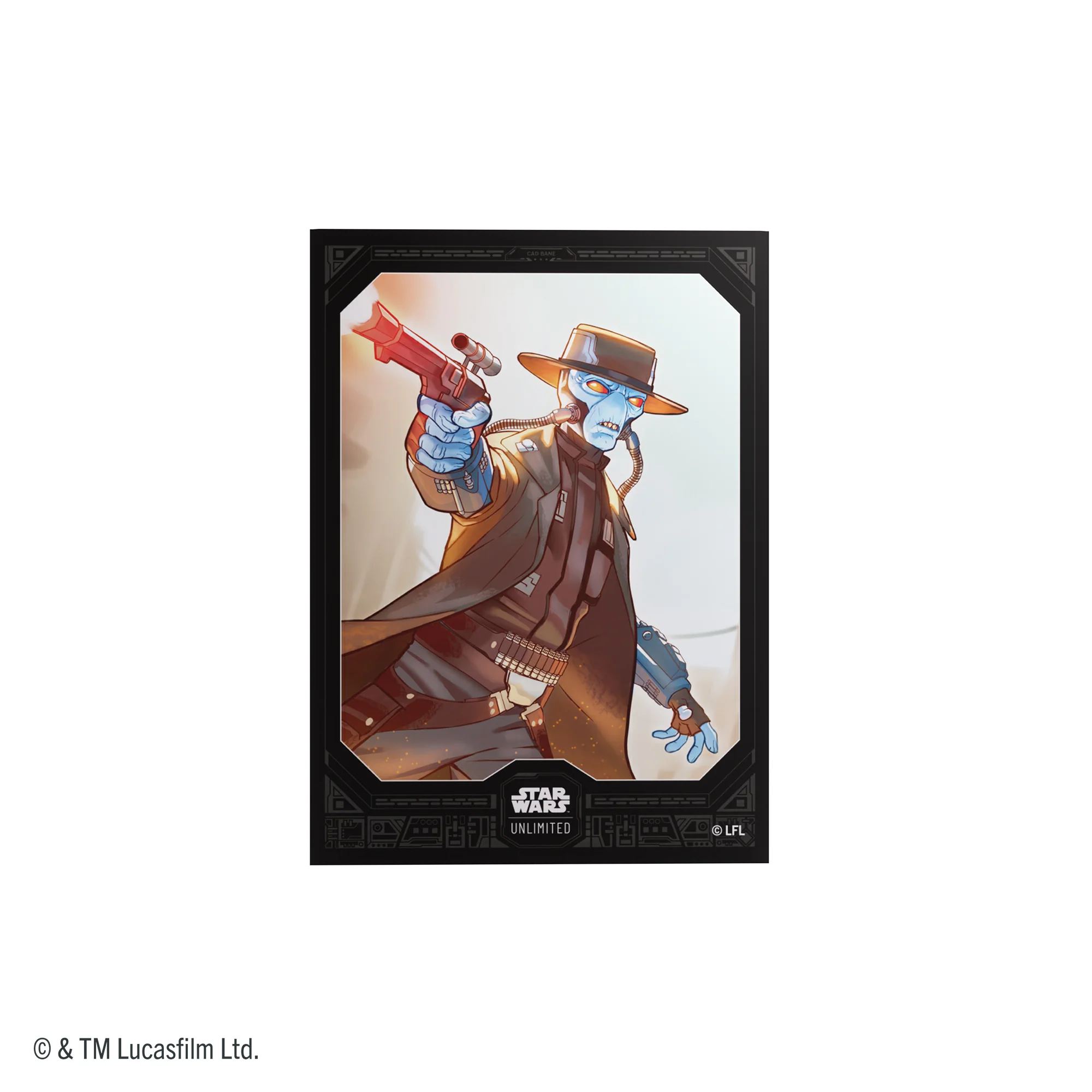 Star Wars: Unlimited Premium Art Sleeves - Cad Bane