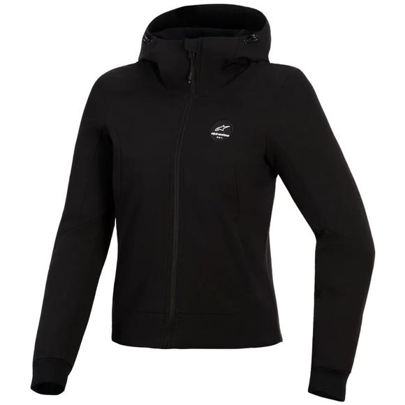 Alpinestars STELLA RADIUM TECH HOODIE motorcycle sweatshirt - BlackRef: AP4136