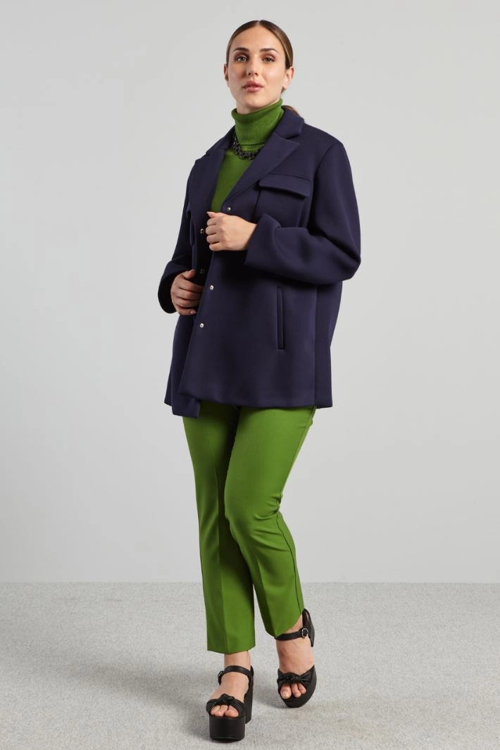 Jacket with pockets - NIGHT BLUE