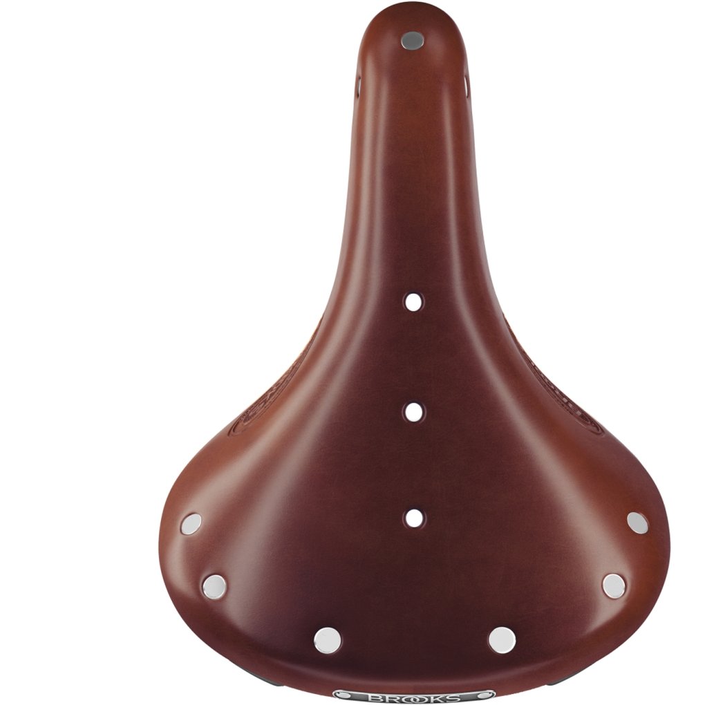 Brooks Flyer Short Bend Leather Saddle - brown
