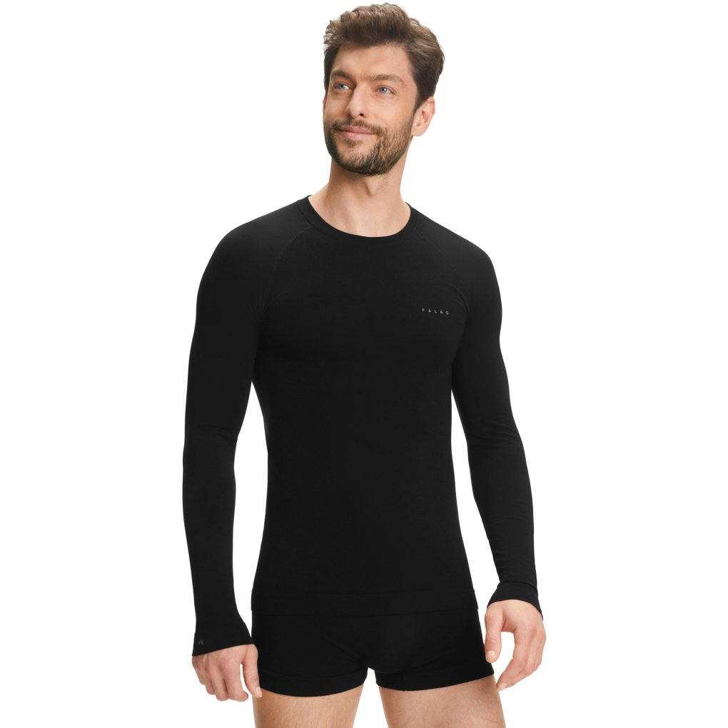 Falke Wool-Tech Light Longsleeve Shirt Men - black 3000 (33233)