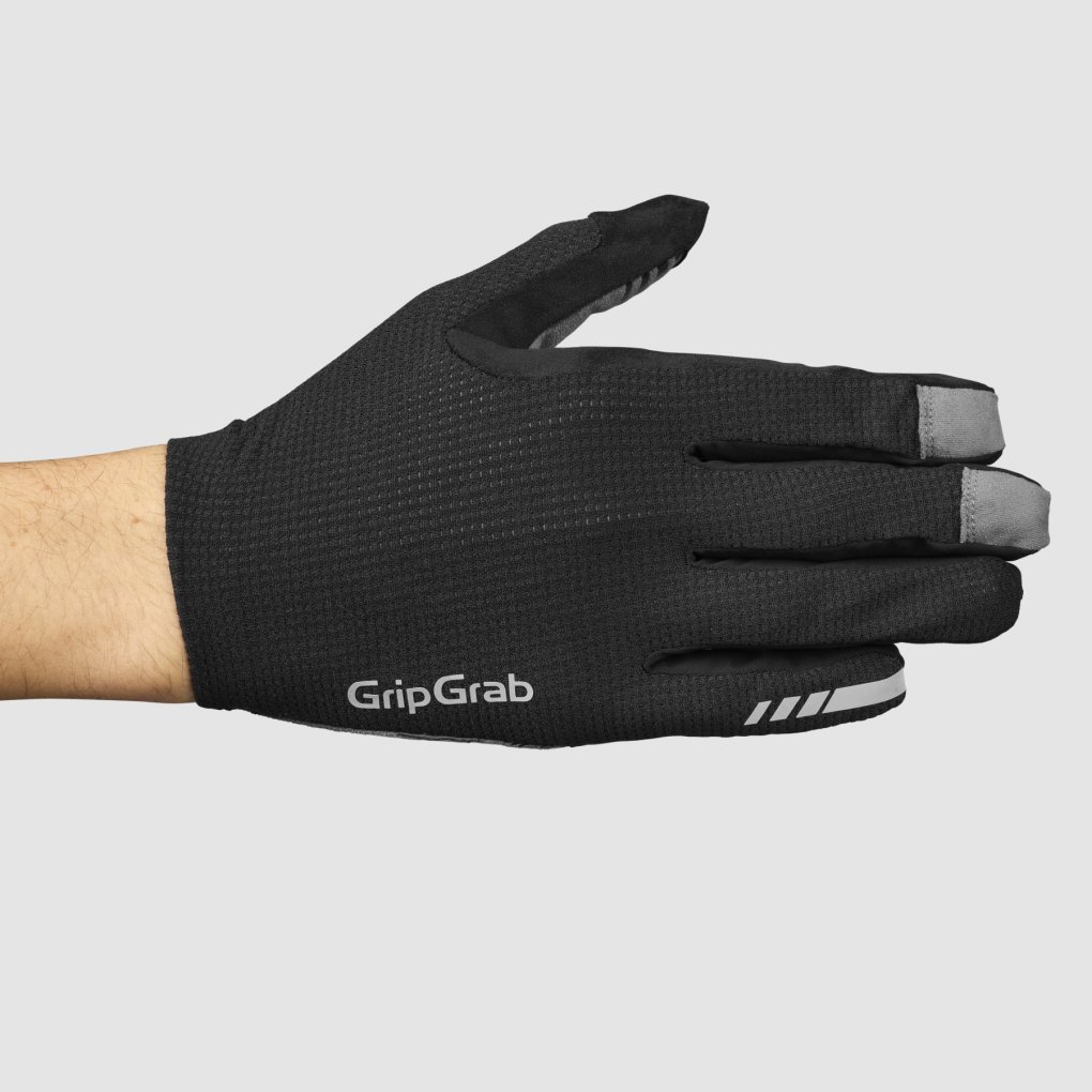 GripGrab PACR InsideGrip™ Full Finger Gloves - Black