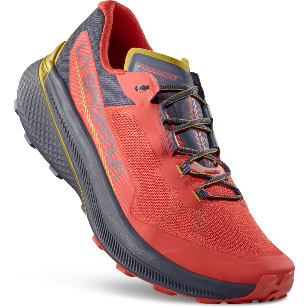 La Sportiva Prodigio Running Shoes Men - Mountain Red/Night Sky