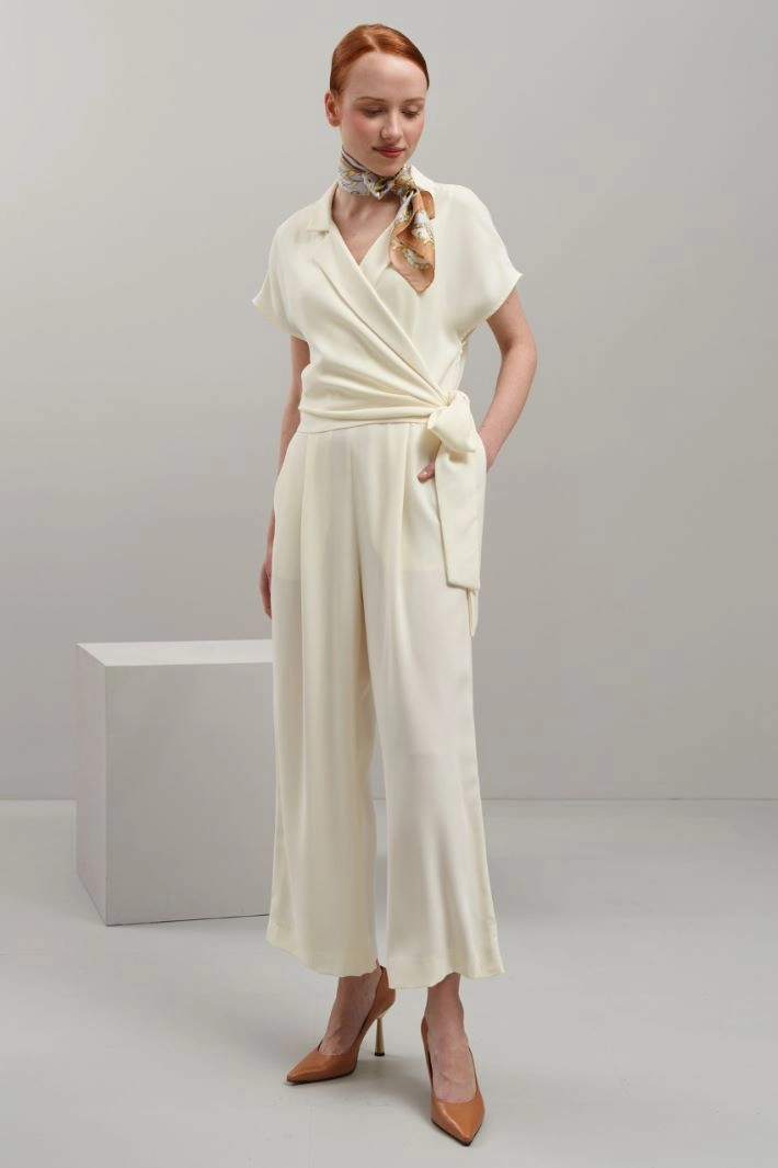 Cady jumpsuit - WHITE CREAM