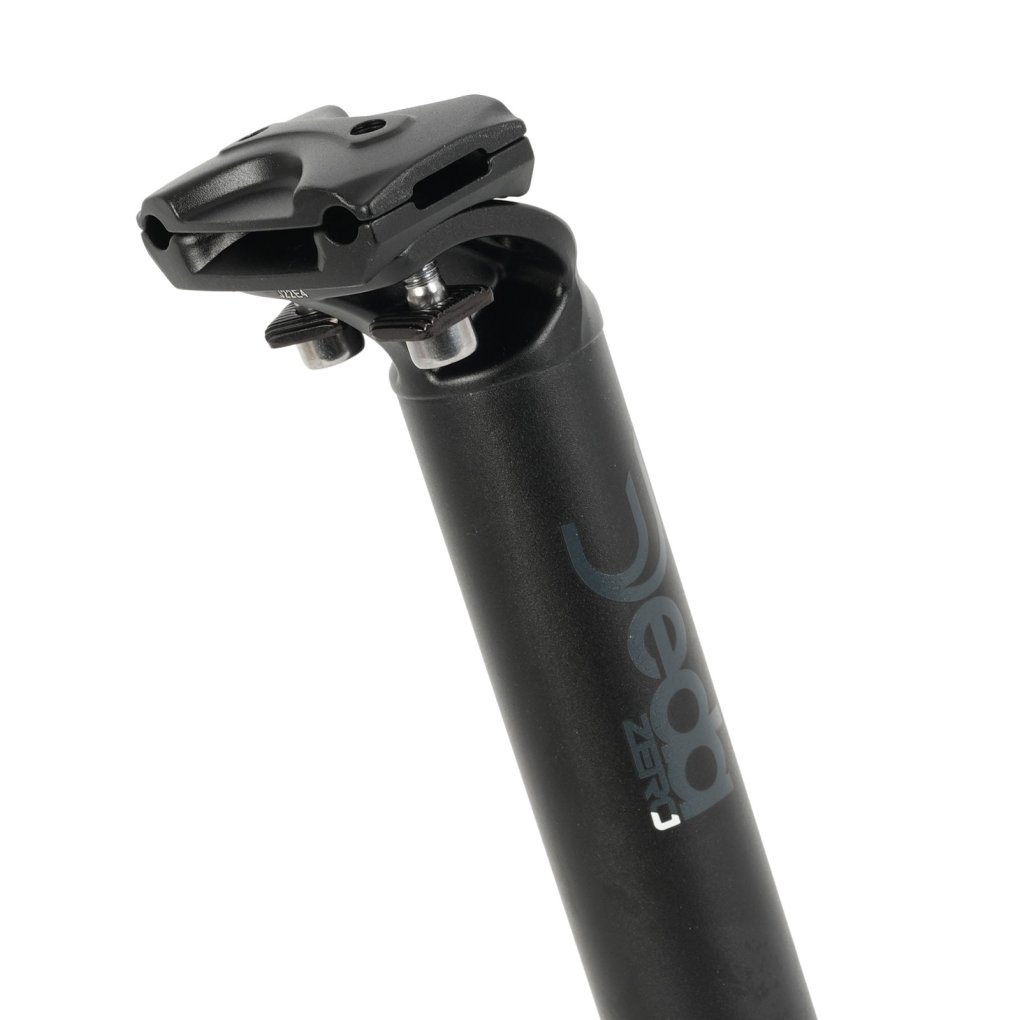 Deda RS Zero Seatpost - 18mm Setback - 31.6mm - black on black (BOB)