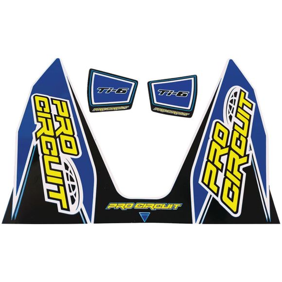 Universal - Blue / Black Pro Circuit Circuit StickersRef: PC0097 / 18602274