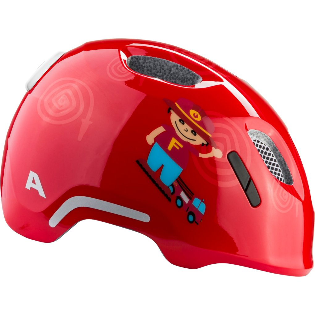 Alpina Ximo 2 Flash Helmet Kids - fire fighter gloss