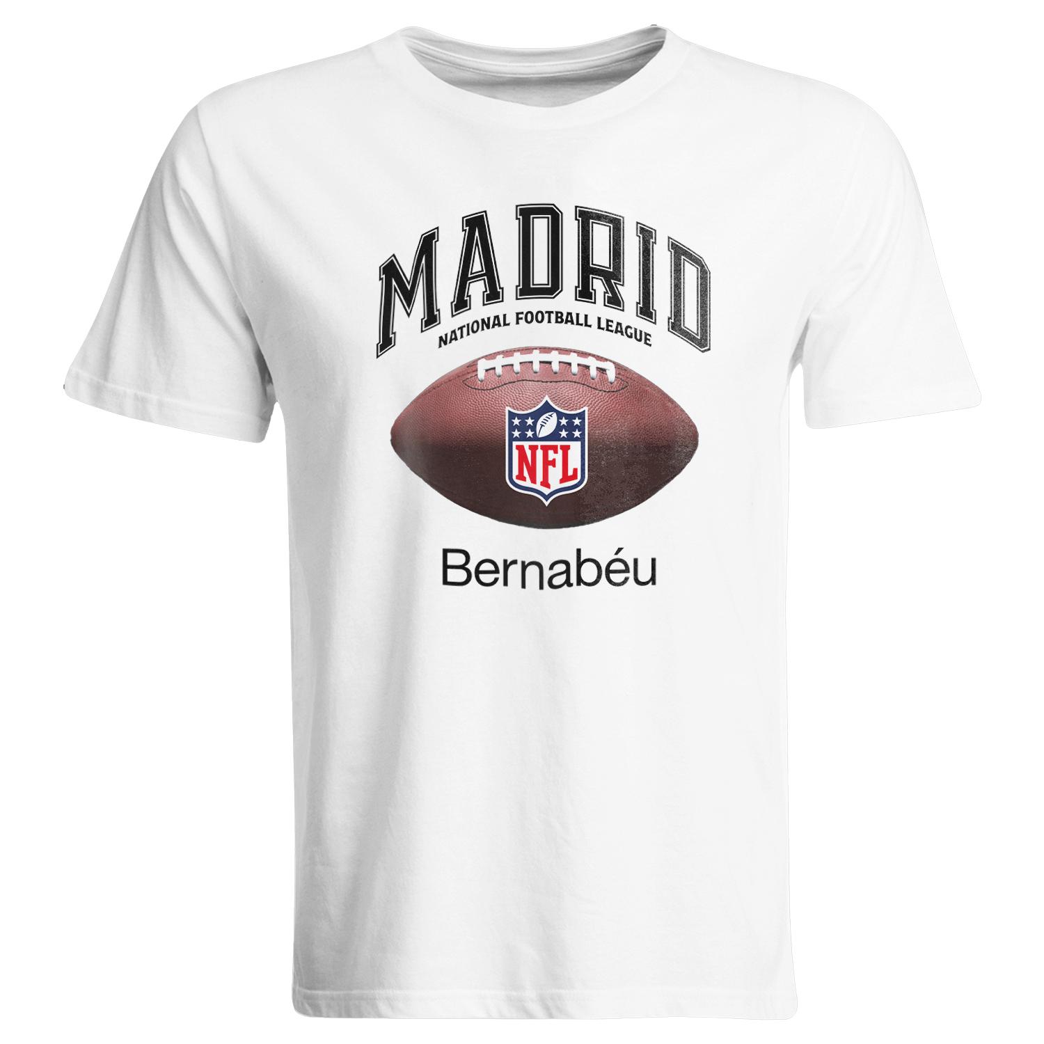 Mens Bernabéu x NFL Ball Shirt White