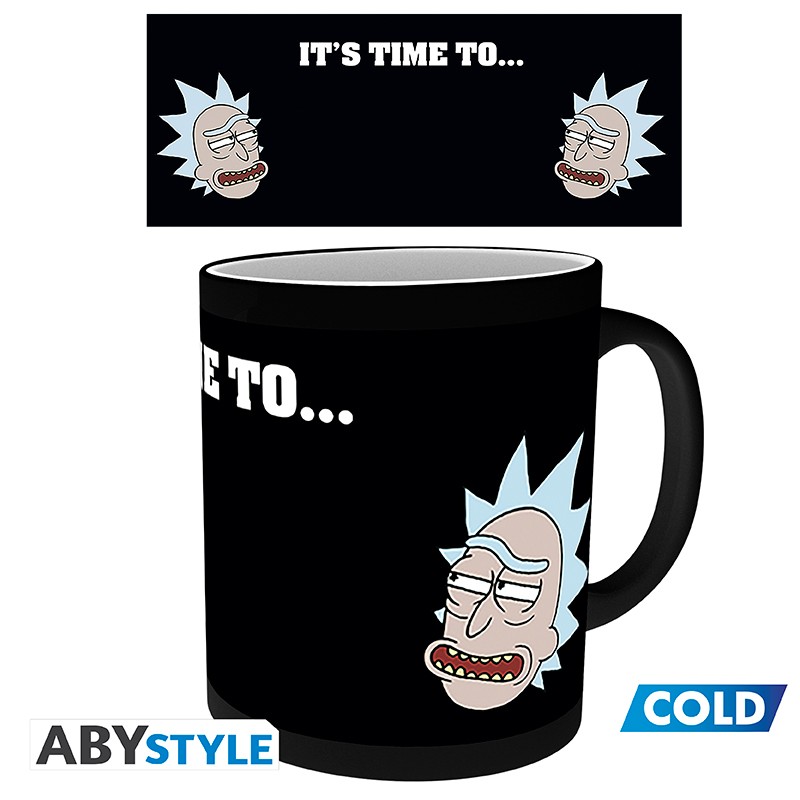 RICK AND MORTY Mug heatchange Get Schwifty