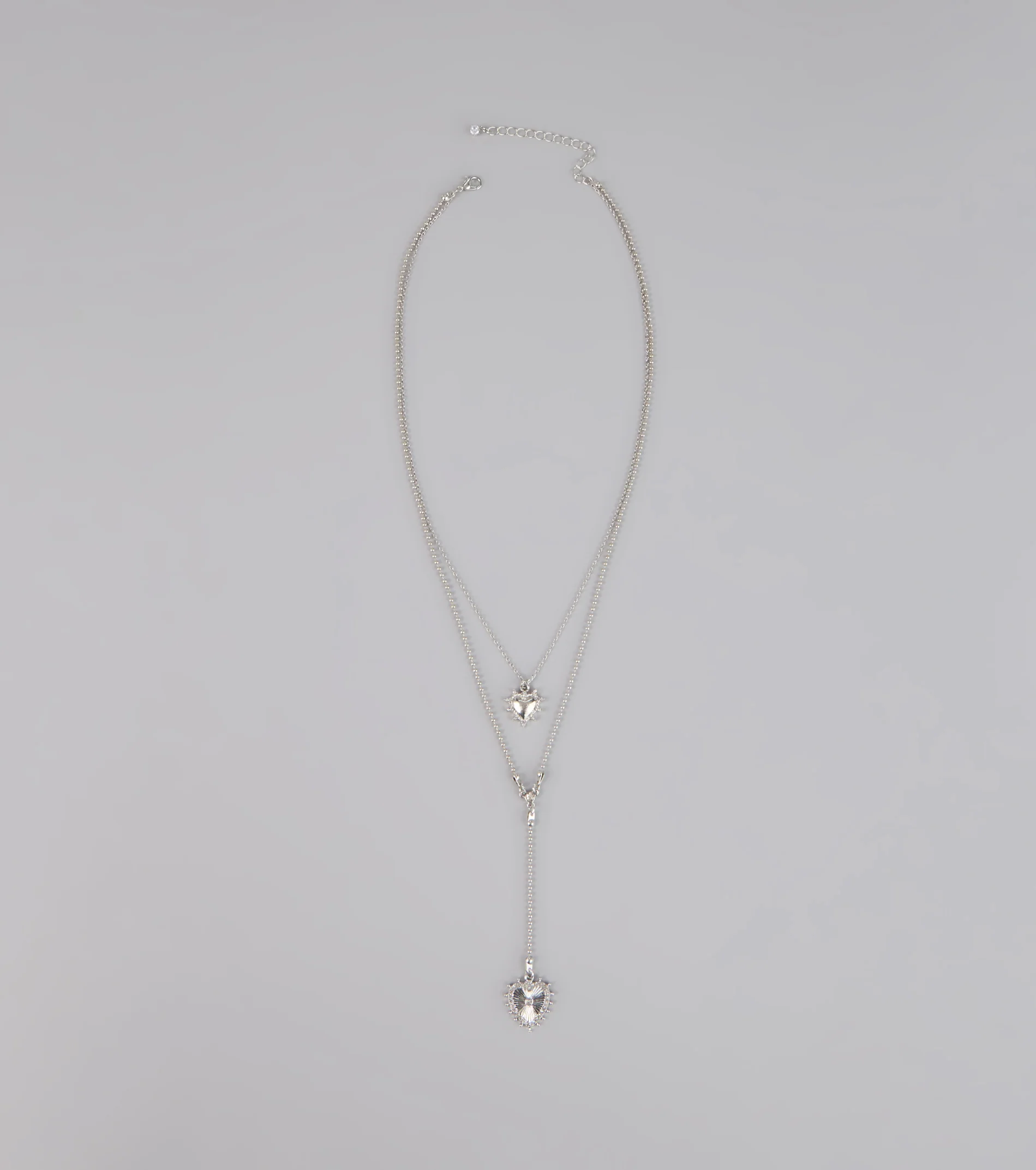 Double the Love Charm Necklace