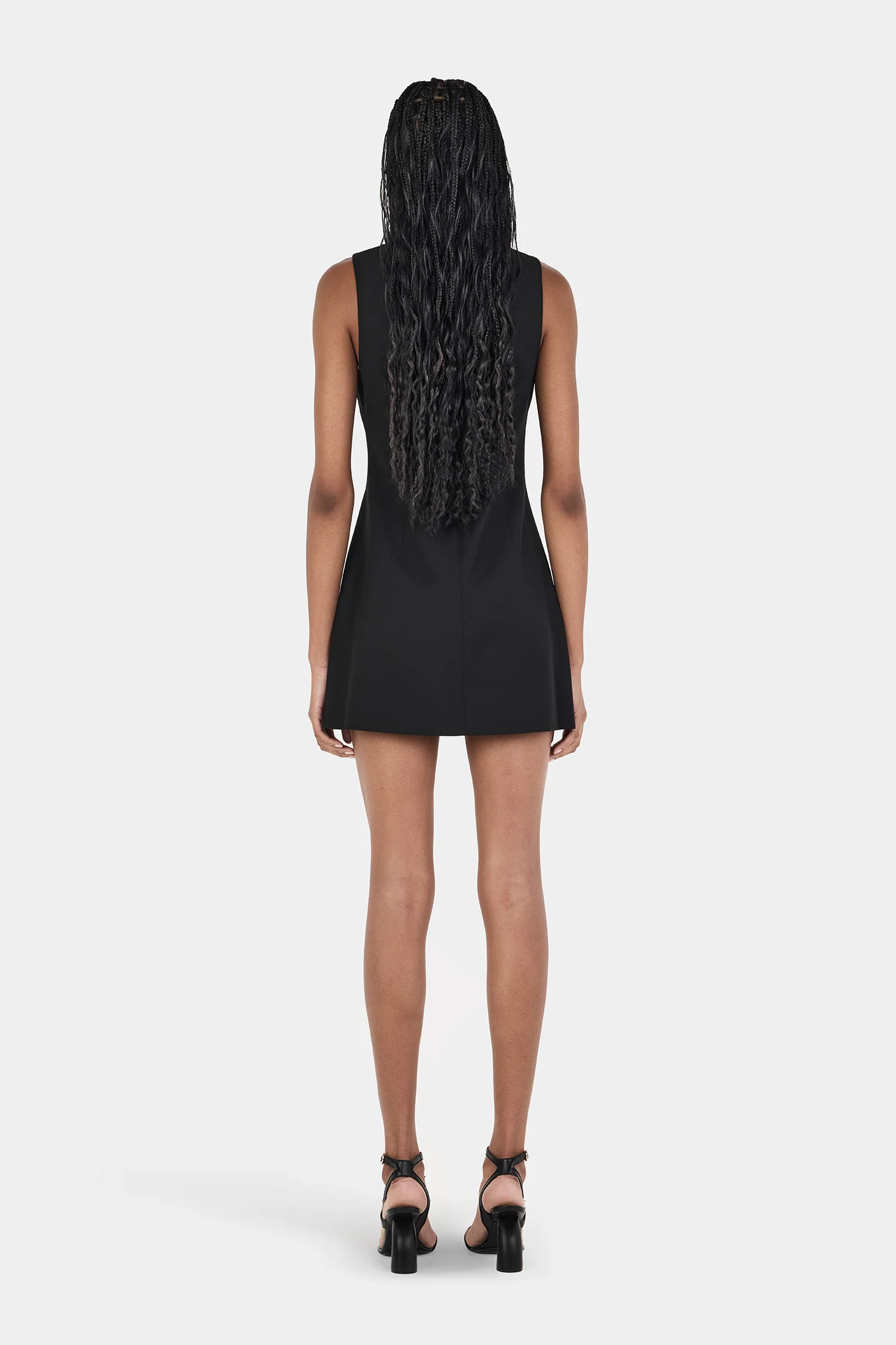 Trellis Tunic Black