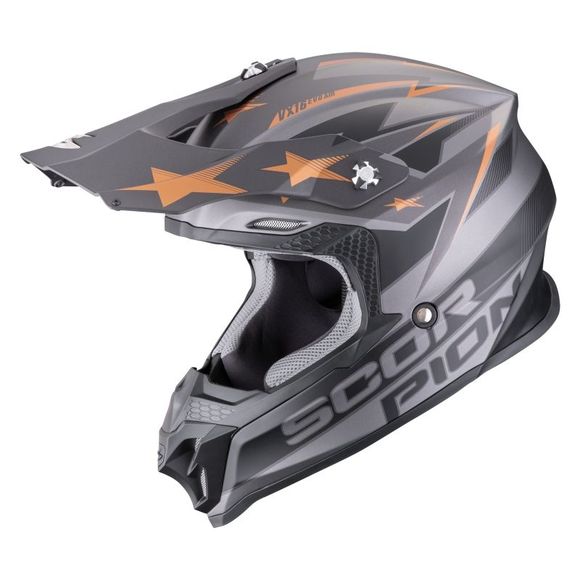 Cross Scorpion Exo VX -16 Evo Air - Patriot 2026 - Gray / BlackRef: SC1260