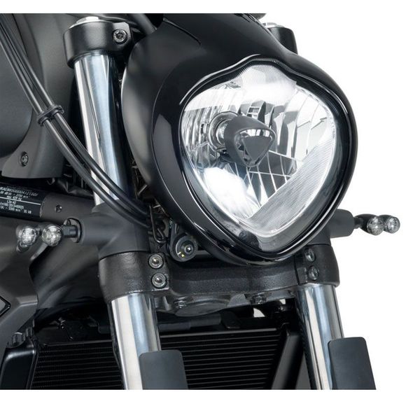 Puig Turn Signal Mount Orifice Cover - BlackRef : 9676N