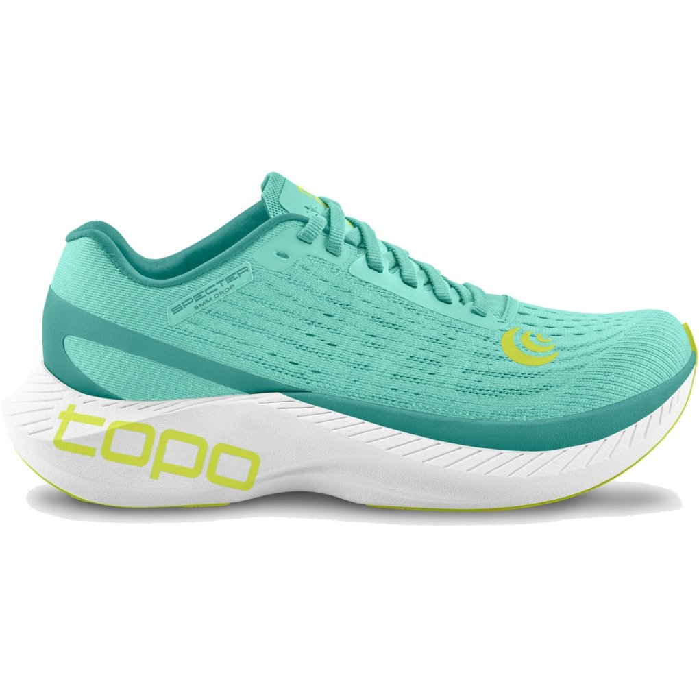 Topo Athletic Specter Running Shoes Women - aqua/lime