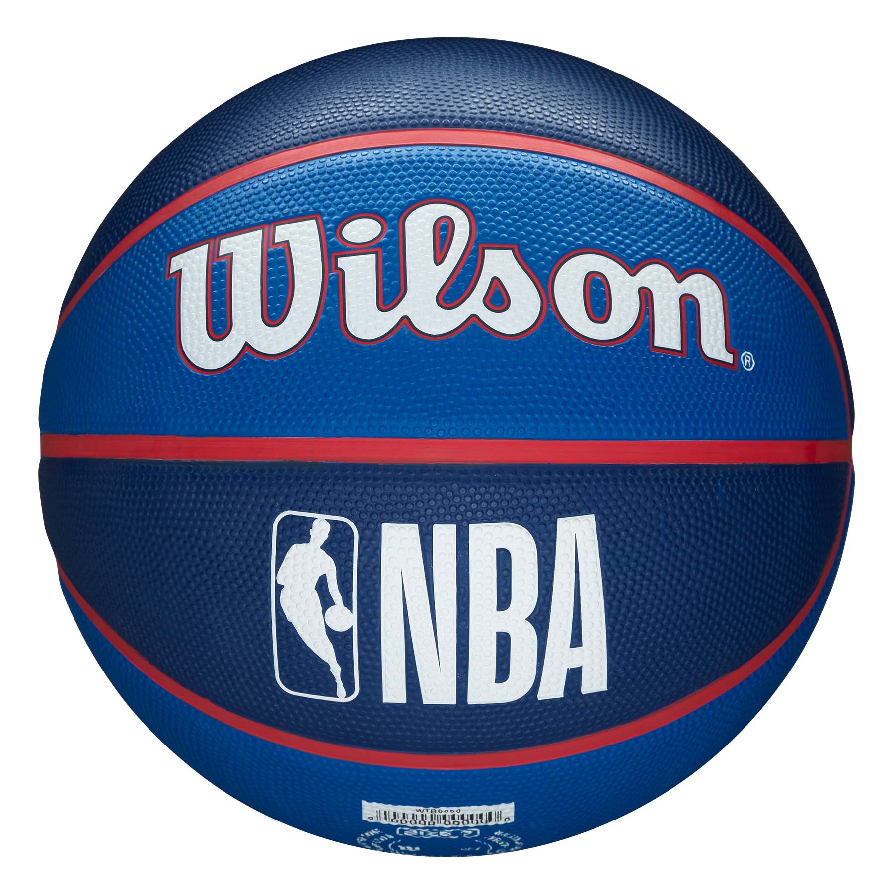 Philadelphia 76ers Team Tribute Wilson NBA Basketball (Size 7)