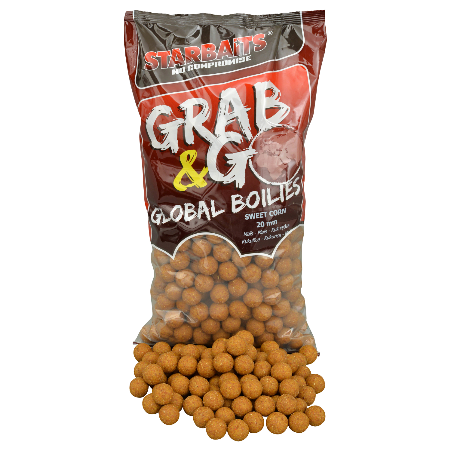 Starbaits Boilies G&G Global (Sweet Corn)