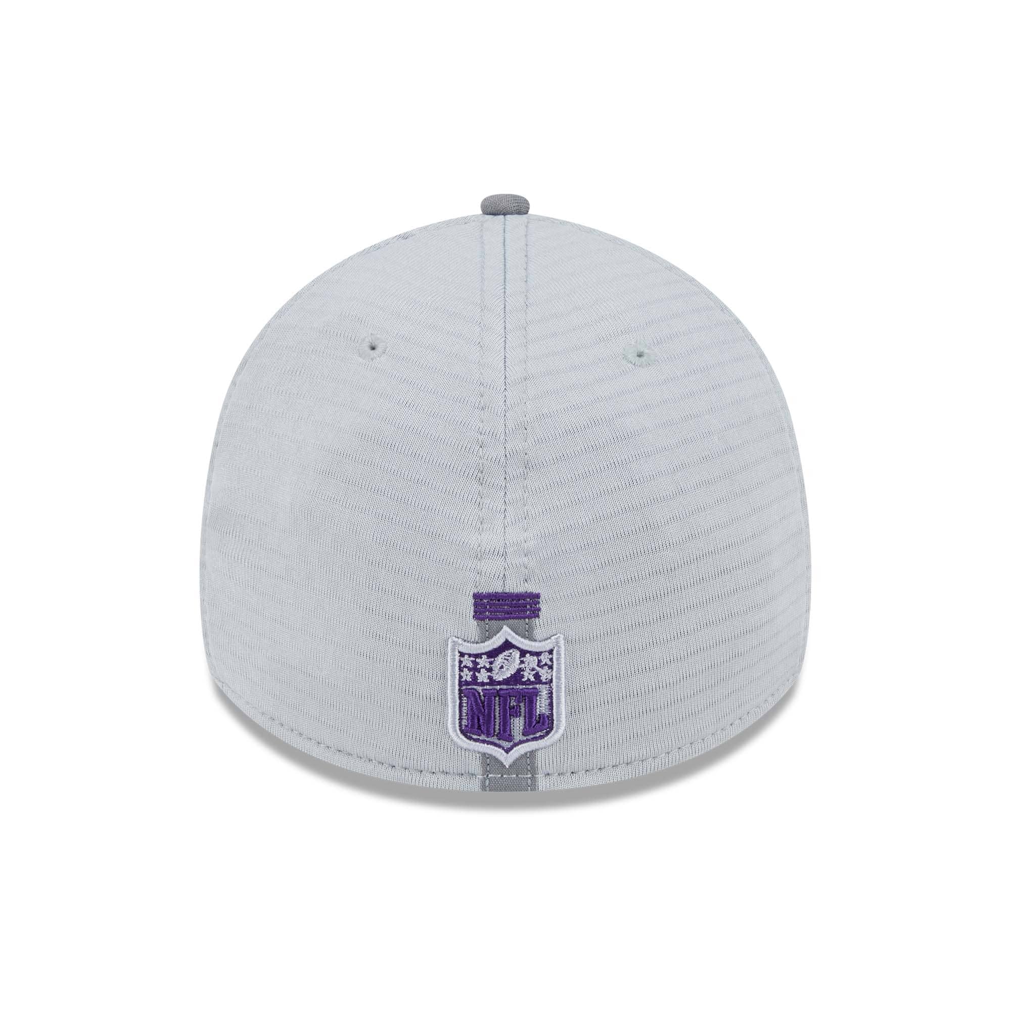 Baltimore Ravens 2024 NFL Training Camp New Era 39THIRTY Flex Cap Gray