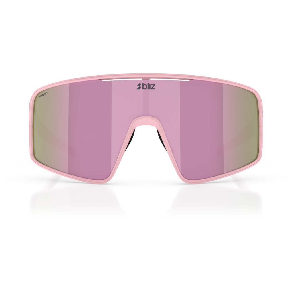 Bliz P001 L Glasses - Matt Powder Pink - Brown Rose Multi