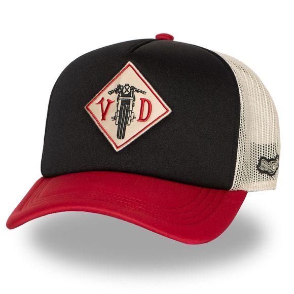 Casquette Von Dutch FOAM - Noir / RougeRef : VDH0311 / VD/1/CT/FOAM/04-TU