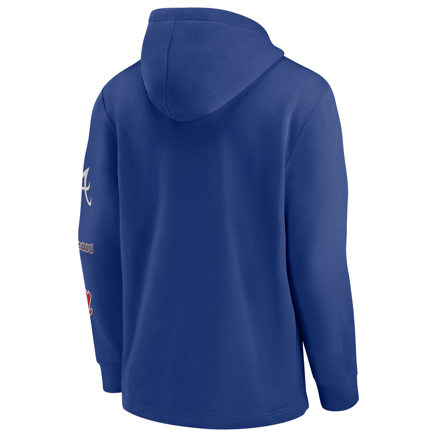 Atlanta Braves Nike Rewind Lefty MLB Hoodie Blue