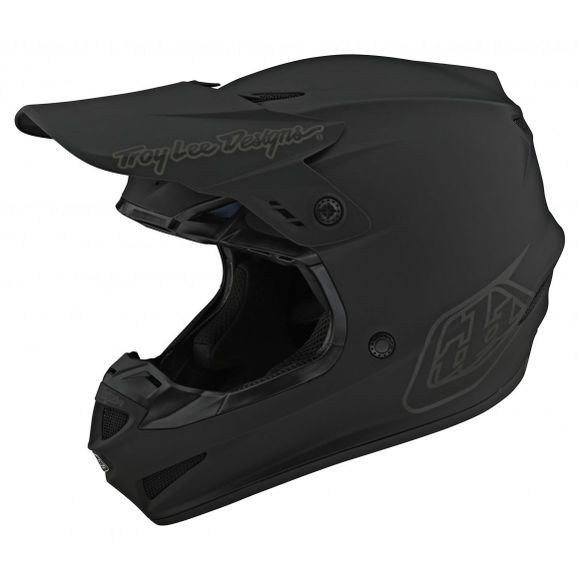Casque cross TroyLee design GP MONO 2025 - NoirRef : TRL0875