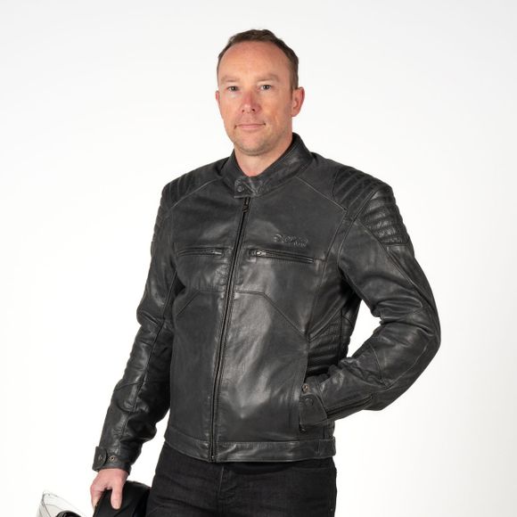 Dxr Ruff Ii - Black Motorcycle JacketRef: DXR0360
