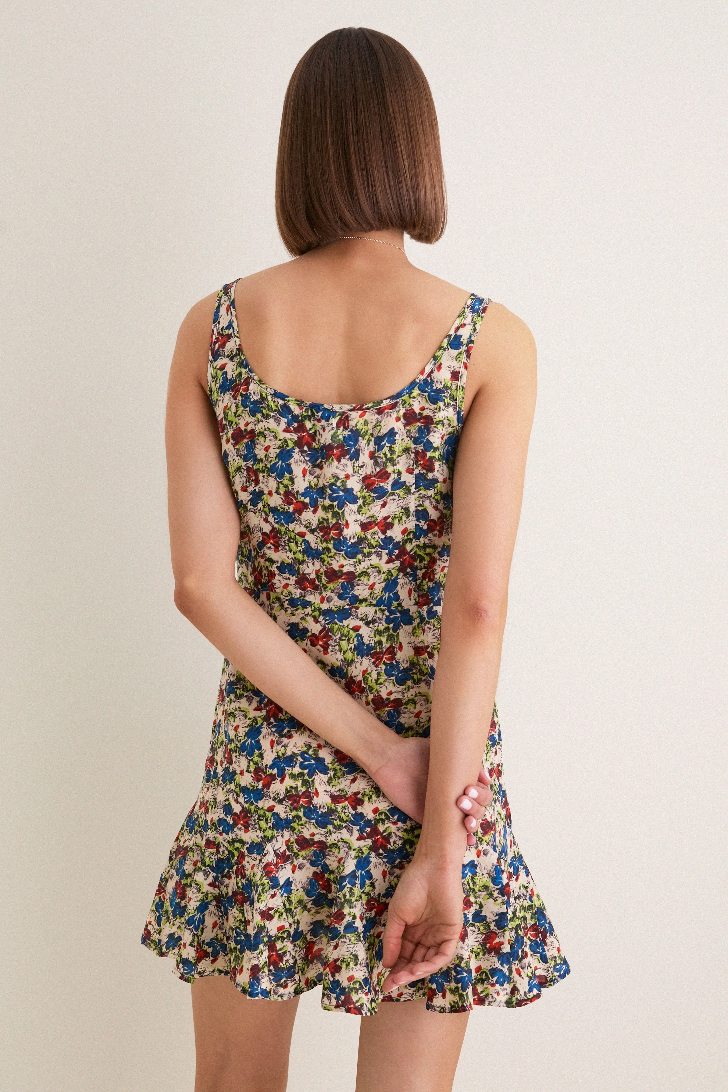 Ditsy Meadow Lyon Mini Dress