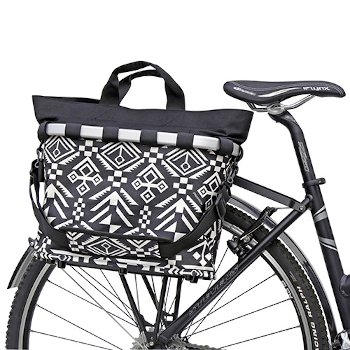 KLICKfix Reisenthel Oval 0308 Bikebasket - 17L - fleur black