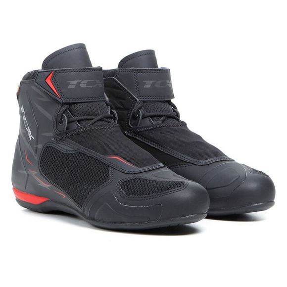 Baskets Moto TCX Boots R04D AIR - Noir / RougeRef : OX0337