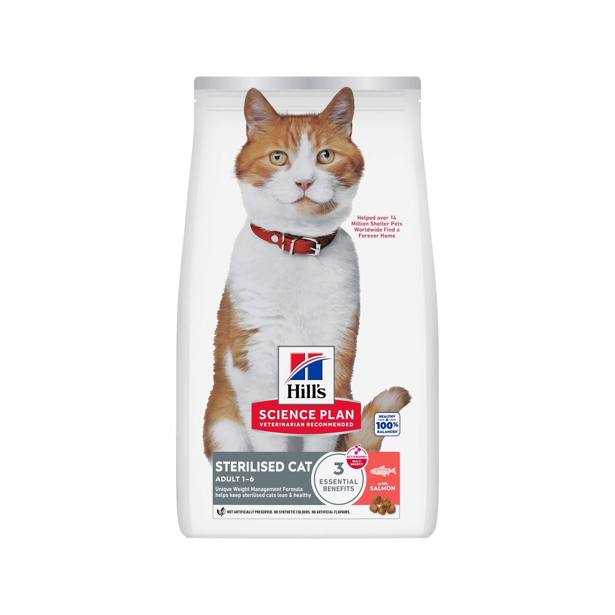 Hill's Science Plan Sterilised Cat - Adult - Salmon - 300 g