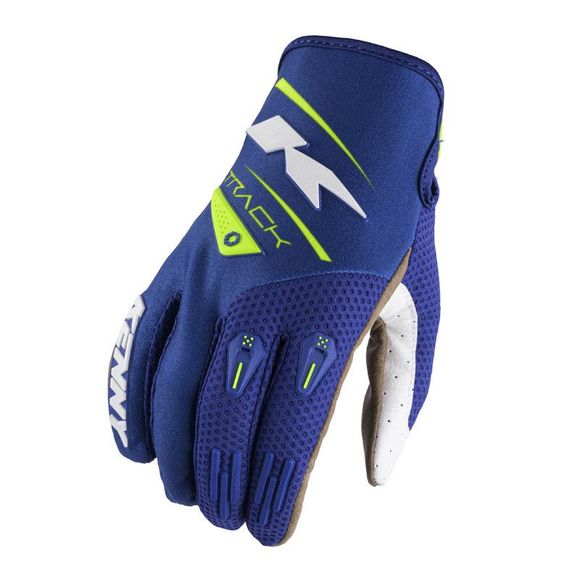 Gants cross Kenny TRACK 2024 - Bleu / JauneRef : KE1821