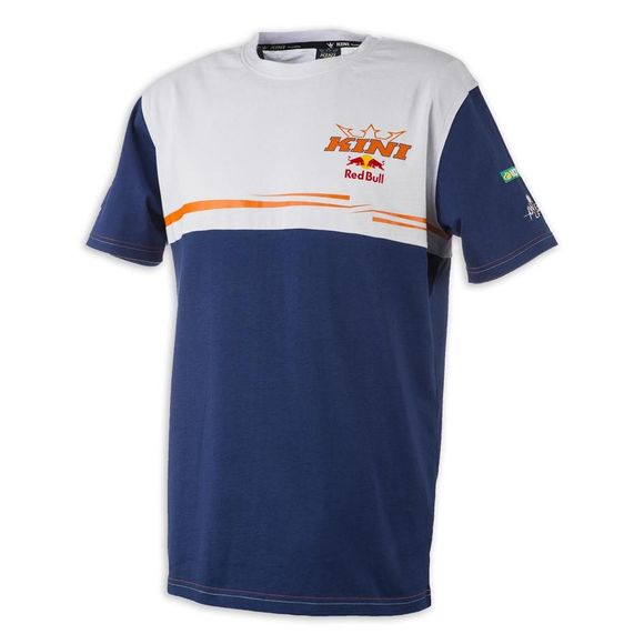 T-Shirt manches courtes Kini Red Bull TEAM - BleuRef : KRB0034