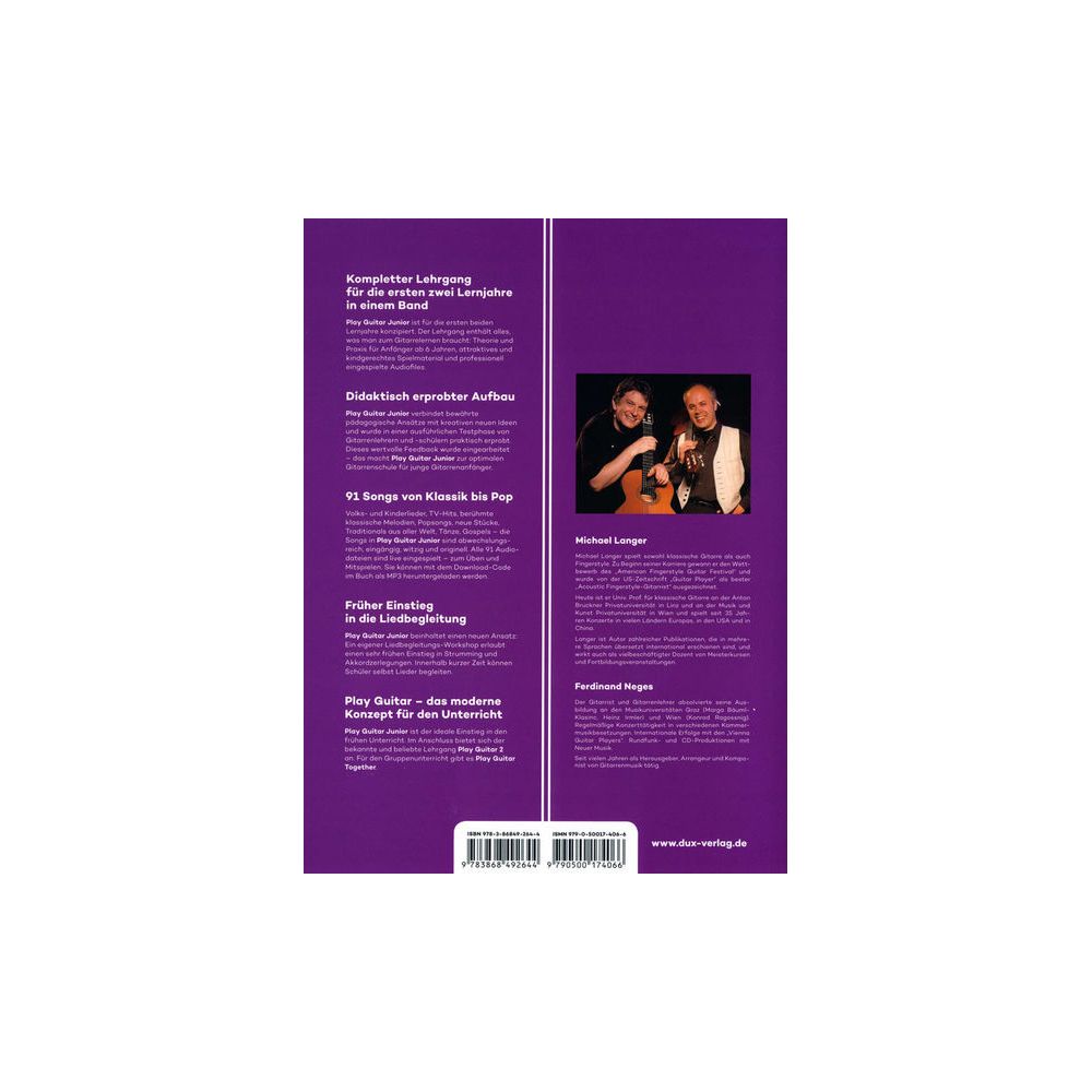 Edition Dux Play Guitar Junior – Thomann Ireland