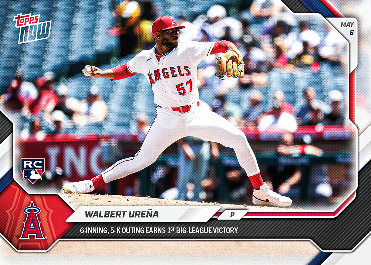 Walbert Ureña - 2026 MLB Topps NOW® - Card 172
