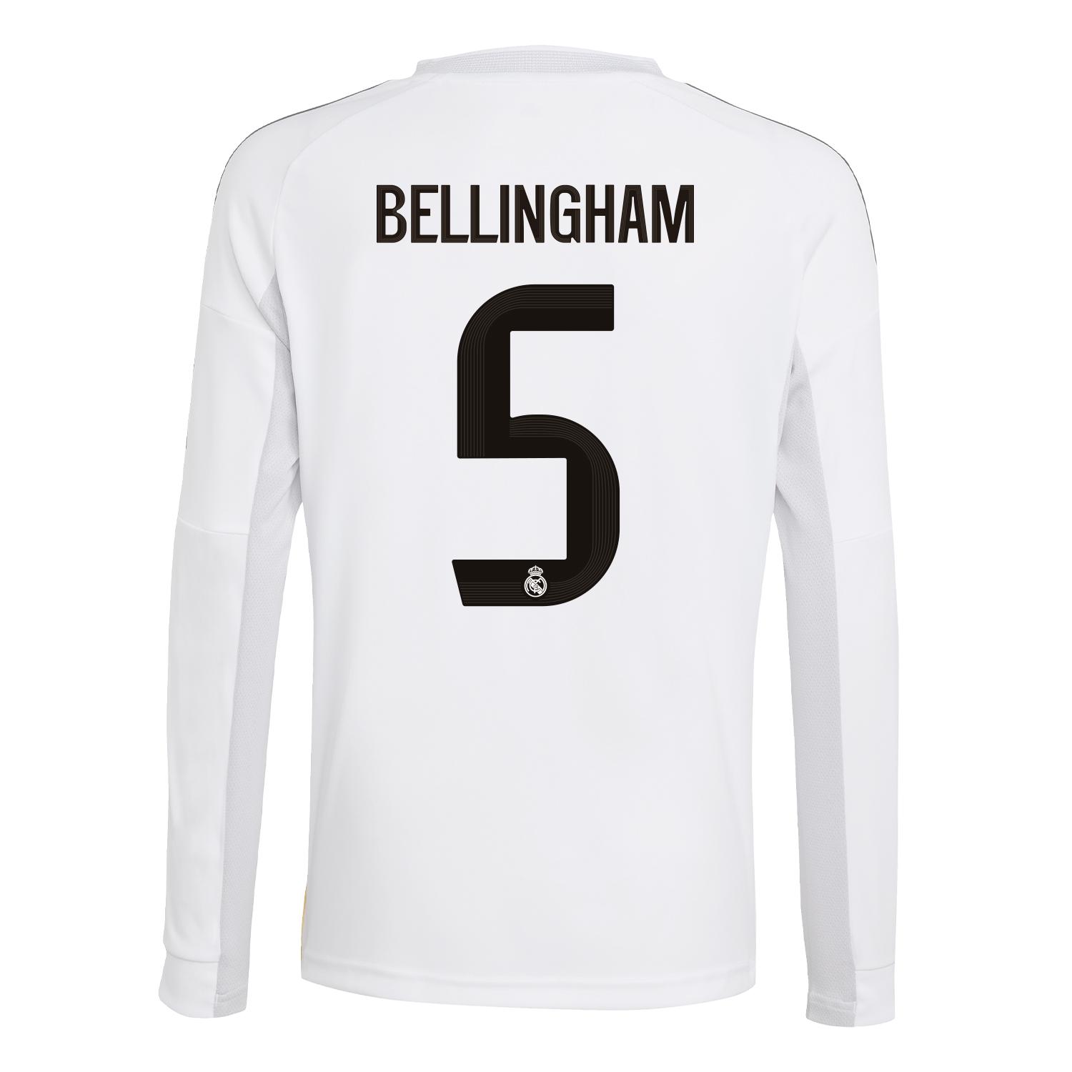 Kids Home Long Sleeve Jersey 25/26 White