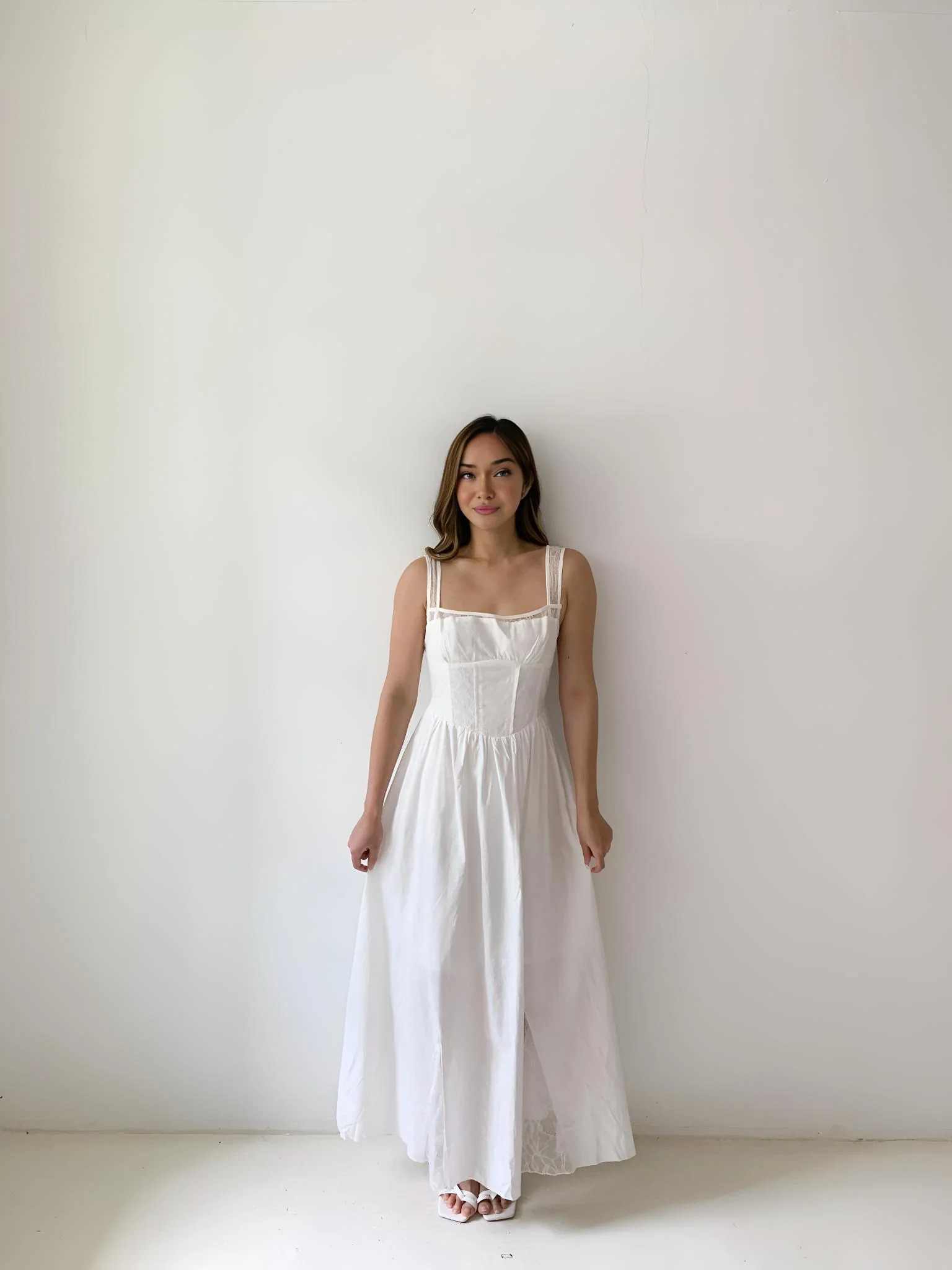 Arya Lace Midi Dress