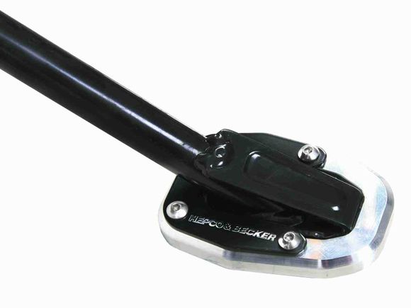 Extension de béquille Hepco & Becker latérale - noir/argentRef : HBE00580A / 42117540 00 91