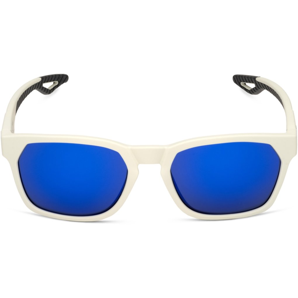 Spiuk Nauka Glasses - White - Mirror Blue