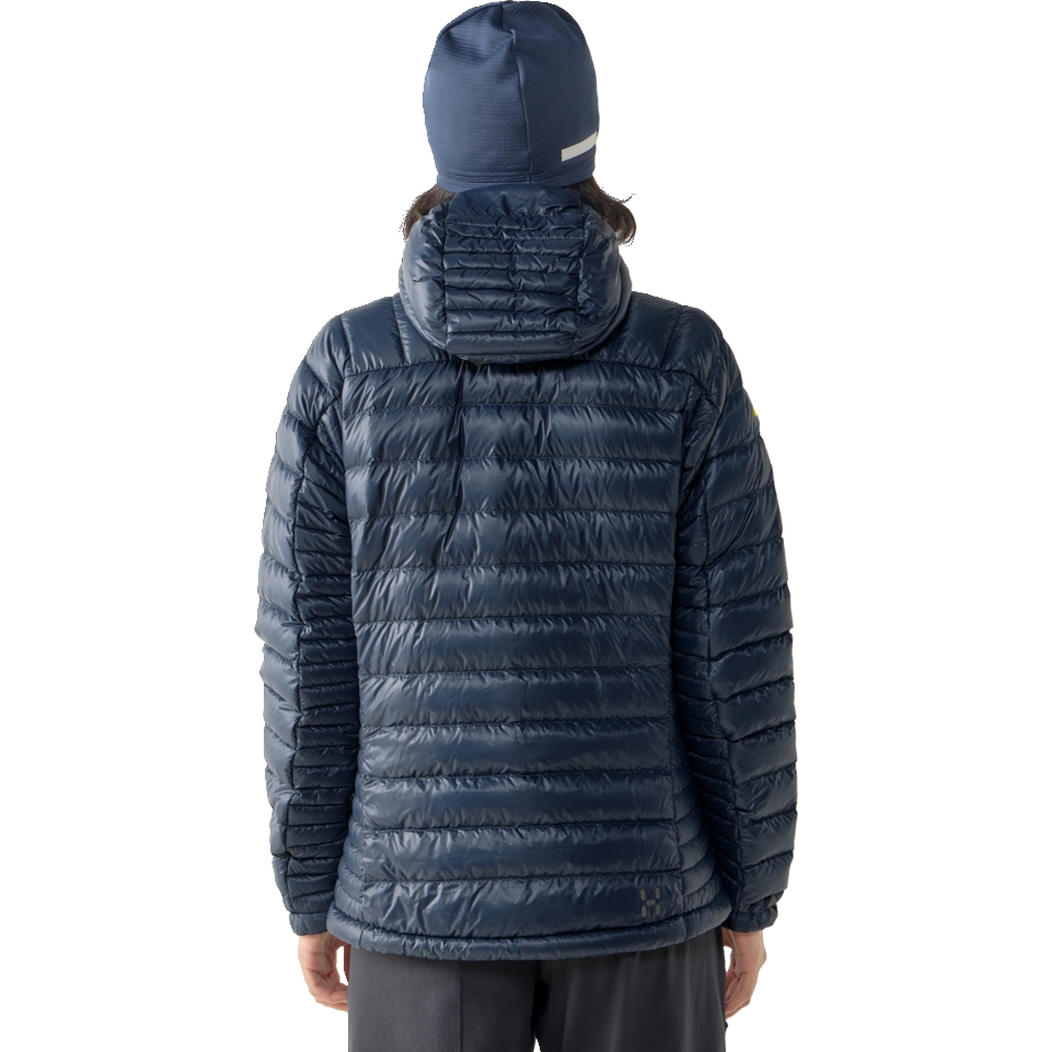Haglöfs L.I.M Down II Hood Jacket Women - tarn blue 3N5