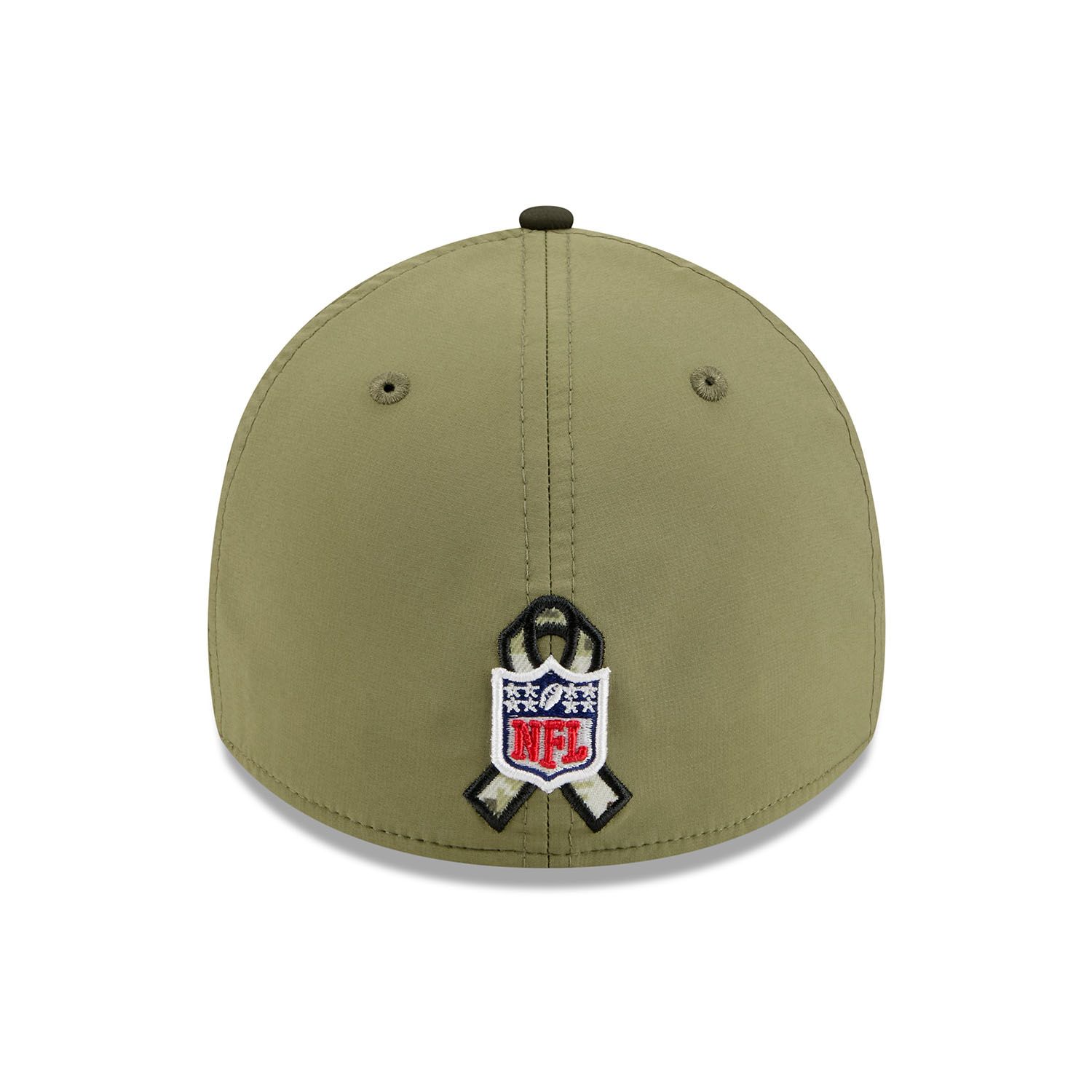 Philadelphia Eagles 2025 NFL Salute to Service 39THIRTY Flex Cap Olive