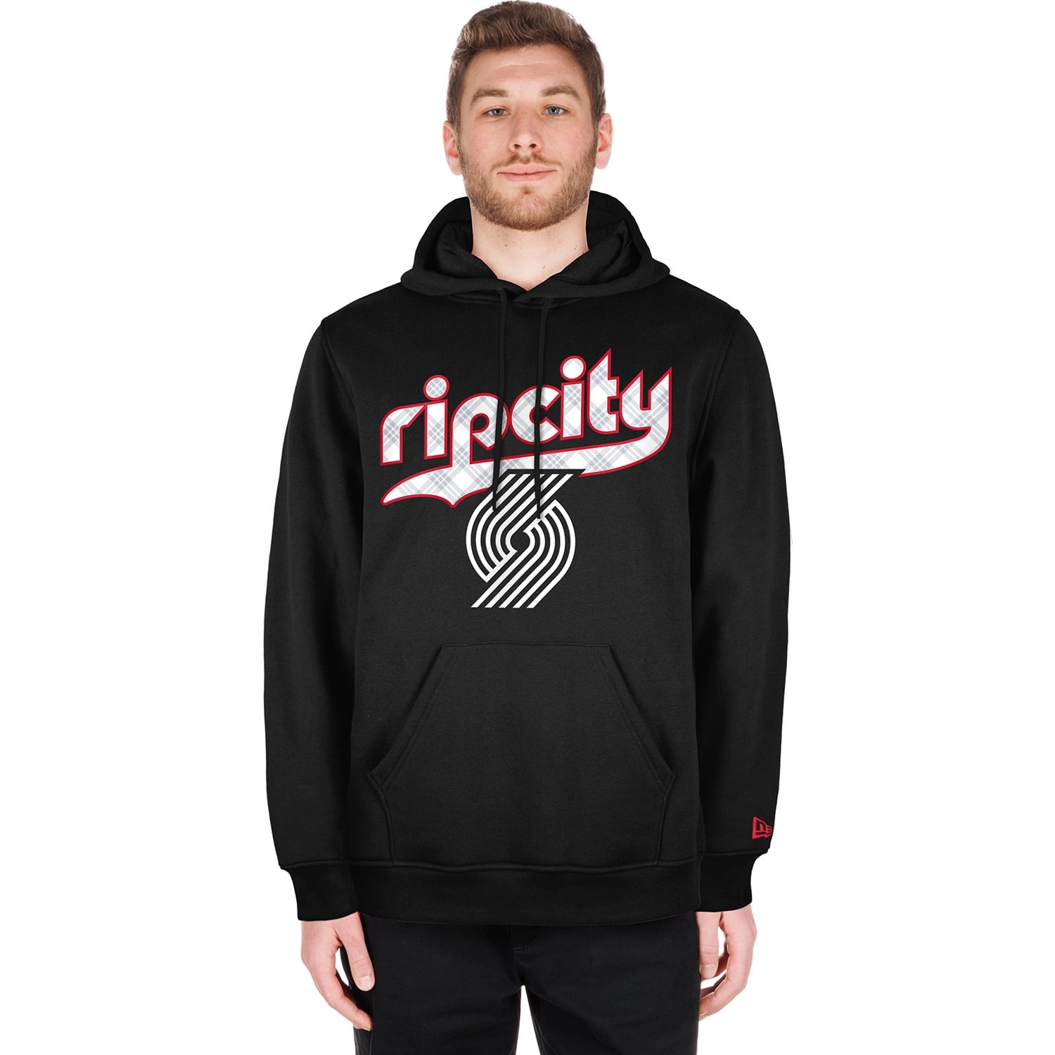 Portland Trail Blazers 2024 NBA City Edition New Era Hoodie Black